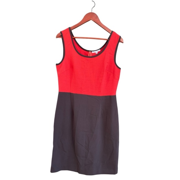 Studio One Dresses & Skirts - Studio One Red and Black Sleeveless Dress  Size 10